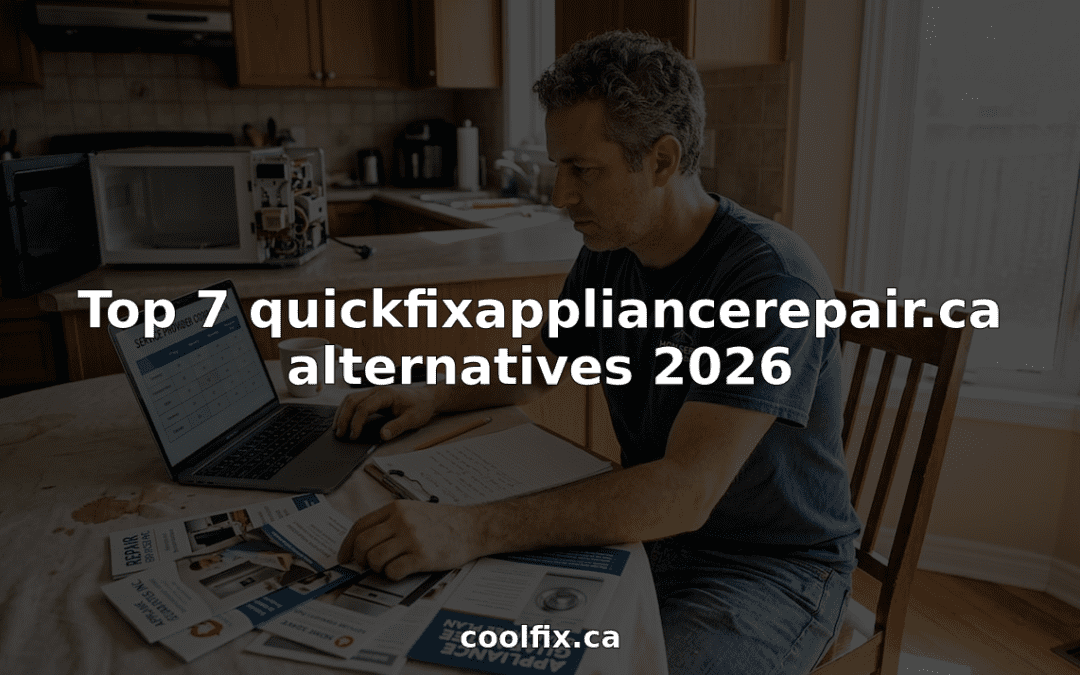 Top 7 quickfixappliancerepair.ca alternatives 2026